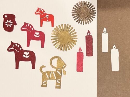 Scandinavian theme ornaments